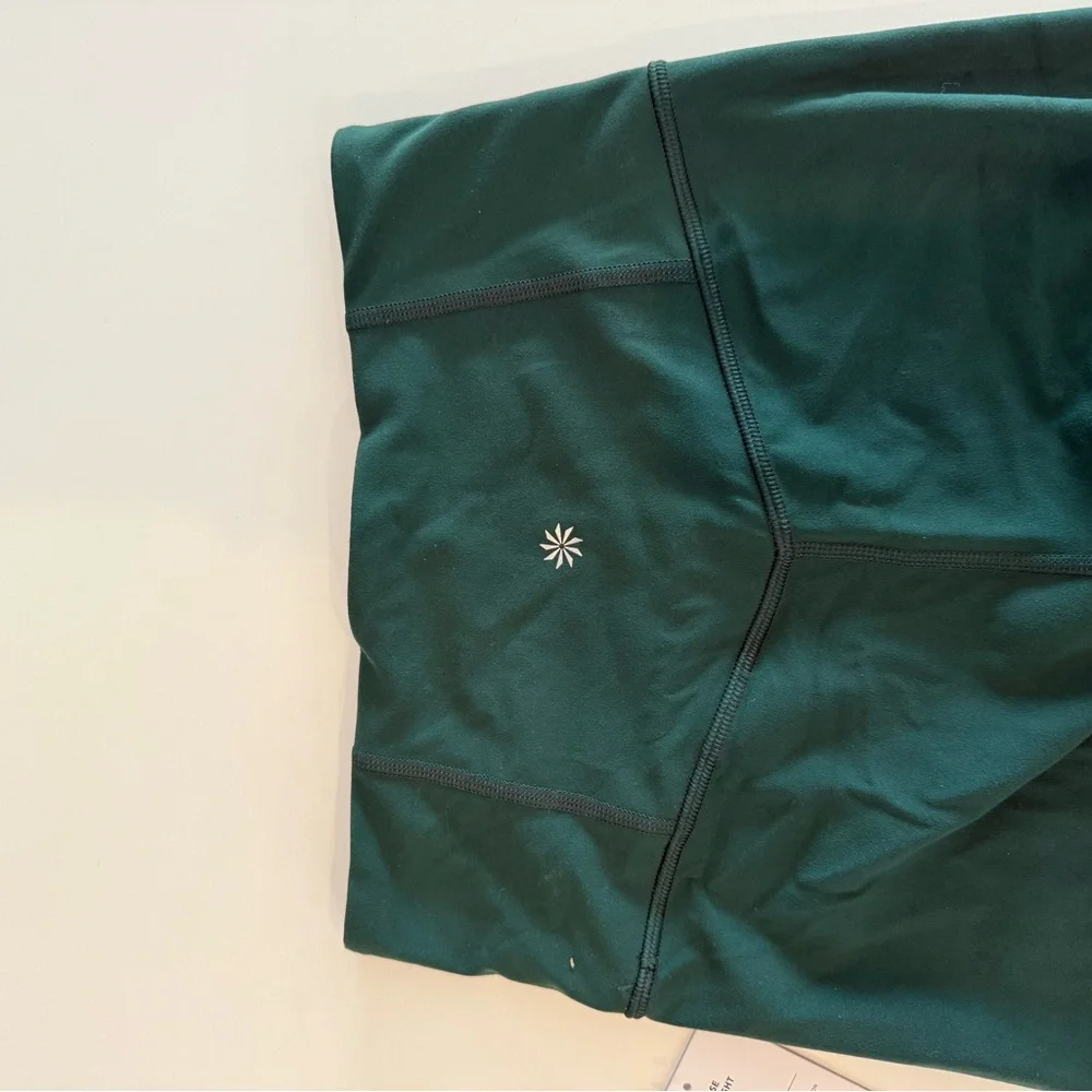 Athleta Forest Green Ultra High Rise 7/8 Tight - Picture 5 of 5